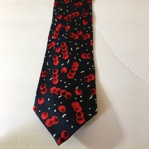 ROCHE- Tie Doctors Dark Blue Red Strepyococcus Pne